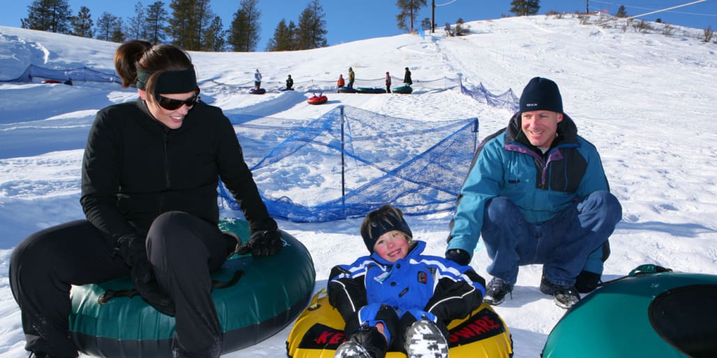 Winter Play is year round in Lake Chelan Washington