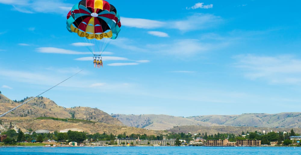 Thrills and Sports Year Round in Lake Chelan Washington