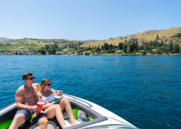 Boating on Lake Chelan