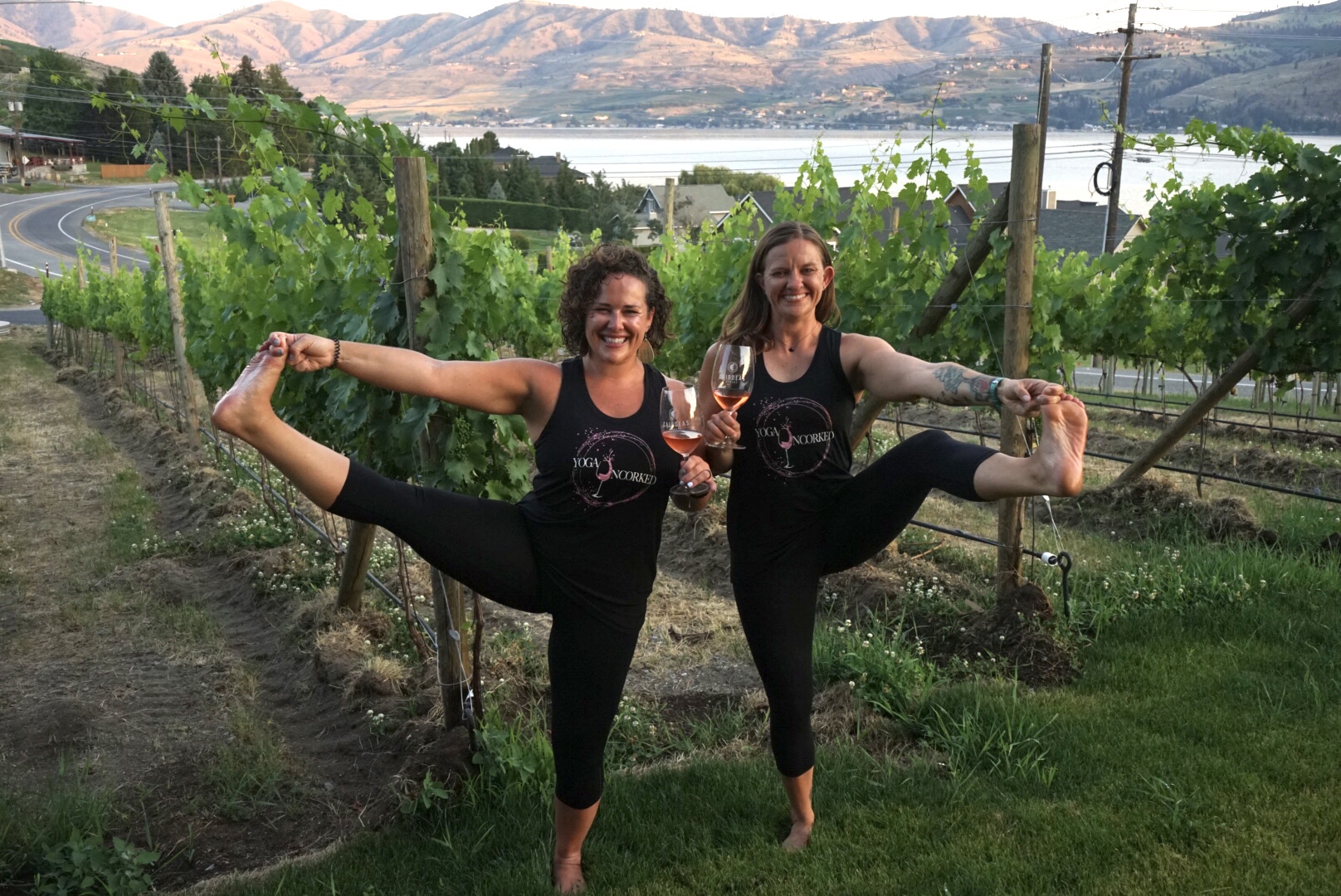 Yoga and Wine at Nefarious Cellars - Lake Chelan Chamber of Commerce